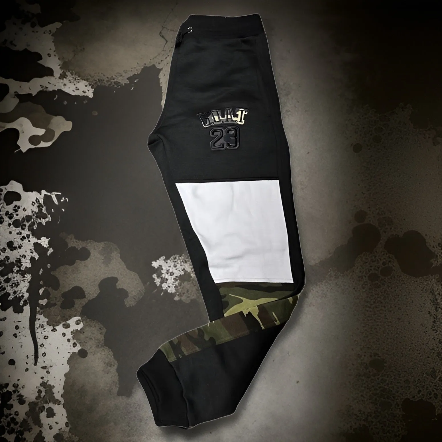 *23 GOAT* (BLACK-CAMOUFLAGE) HOODED SWEATSUITS