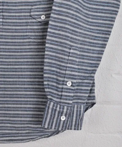3 Pocket Popover Shirt Baja Stripe