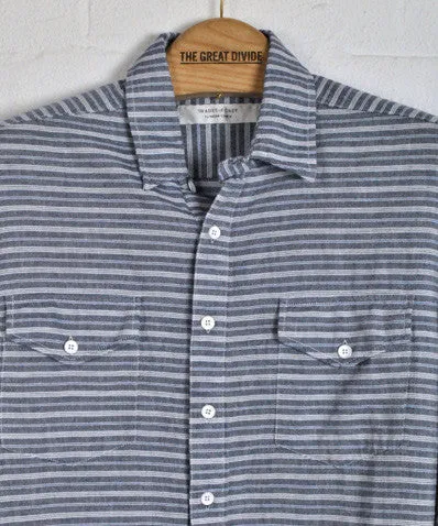 3 Pocket Popover Shirt Baja Stripe