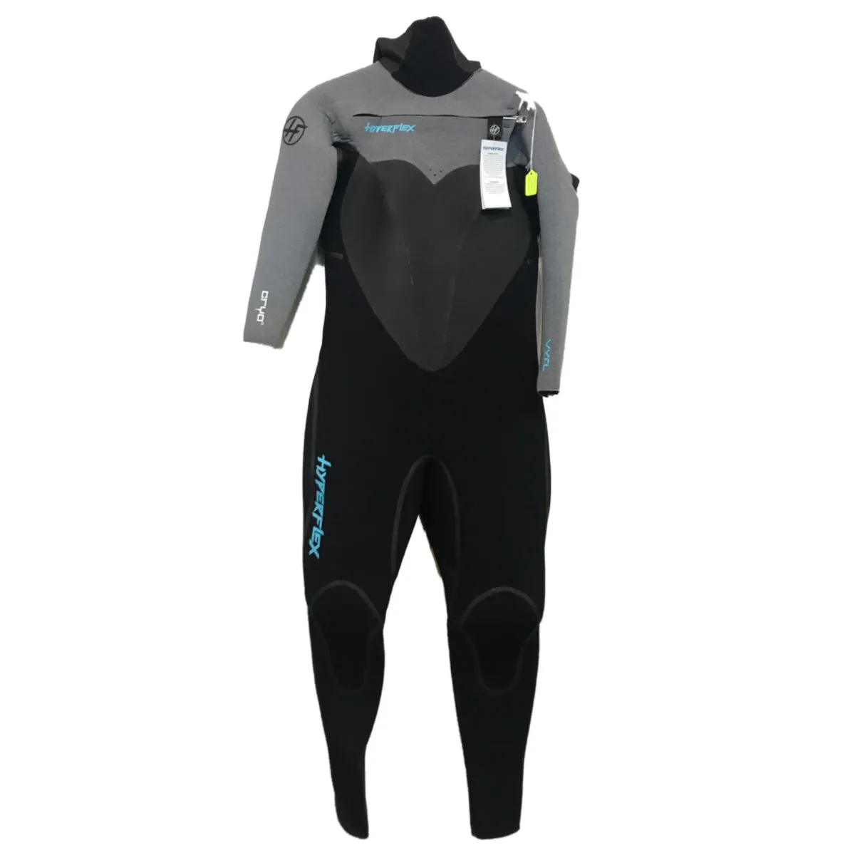 6/5 Hyperflex Womens Wetsuit Vyrl CRYO Frontzip Hooded Fullsuit - Size 12 - Final Sale