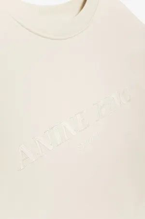 Anine Bing - Evan Sweatshirt in Cream