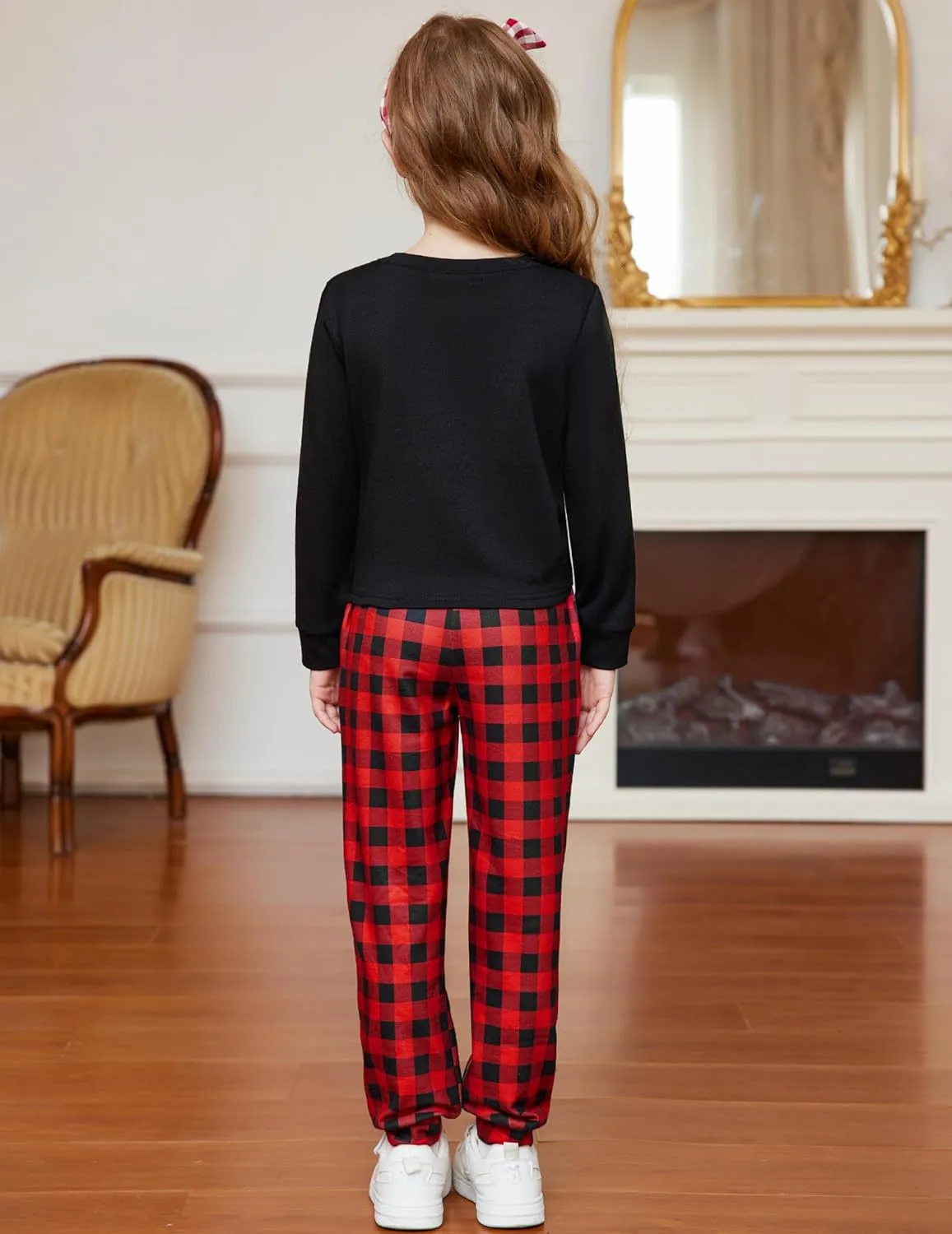 Arshiner Girls 2 Piece Outfits Fashion Twist Front Tracksuit Jogger set