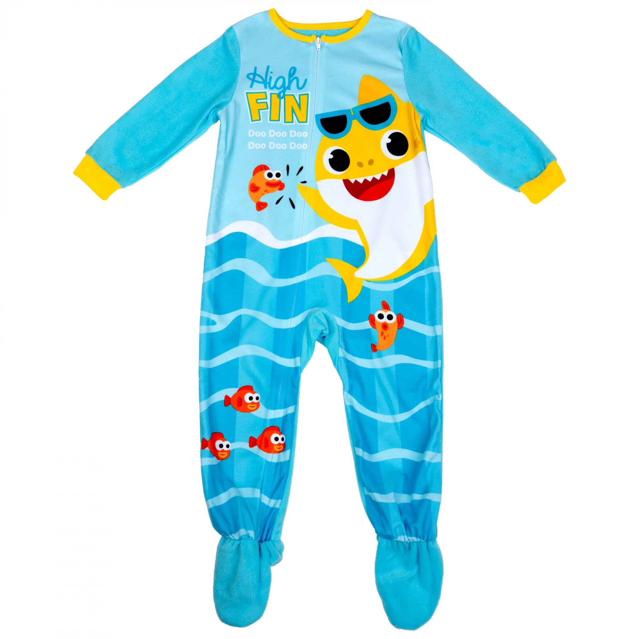 Baby Shark High Fin Toddler Footie Pajama Sleeper