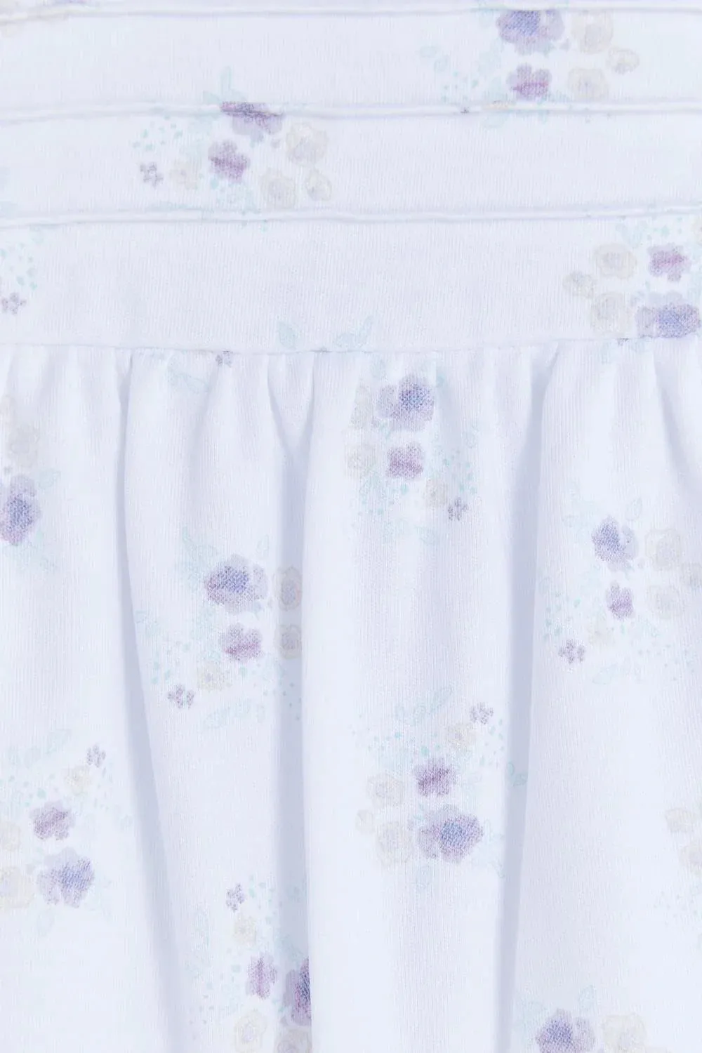 Babycottons Jamie Back Snap Footie - Violet