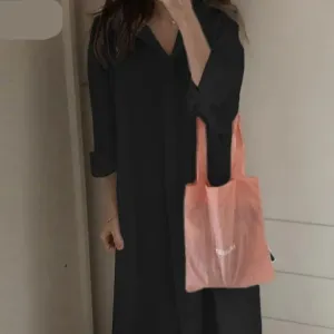 Chemise Longue Robe Coréenne