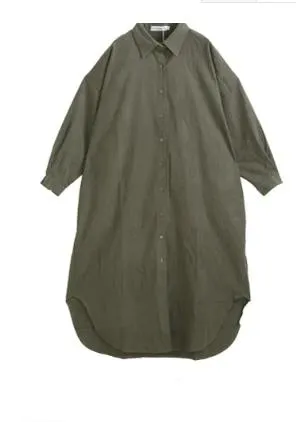 Chemise Longue Robe Coréenne