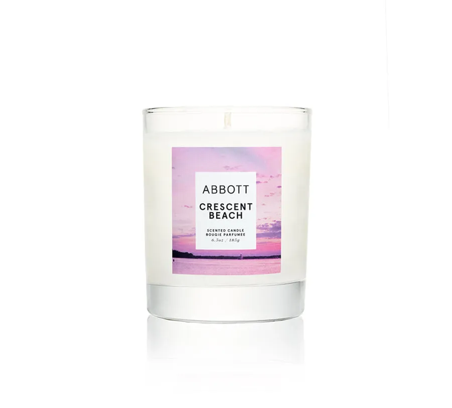 Crescent Beach Candle