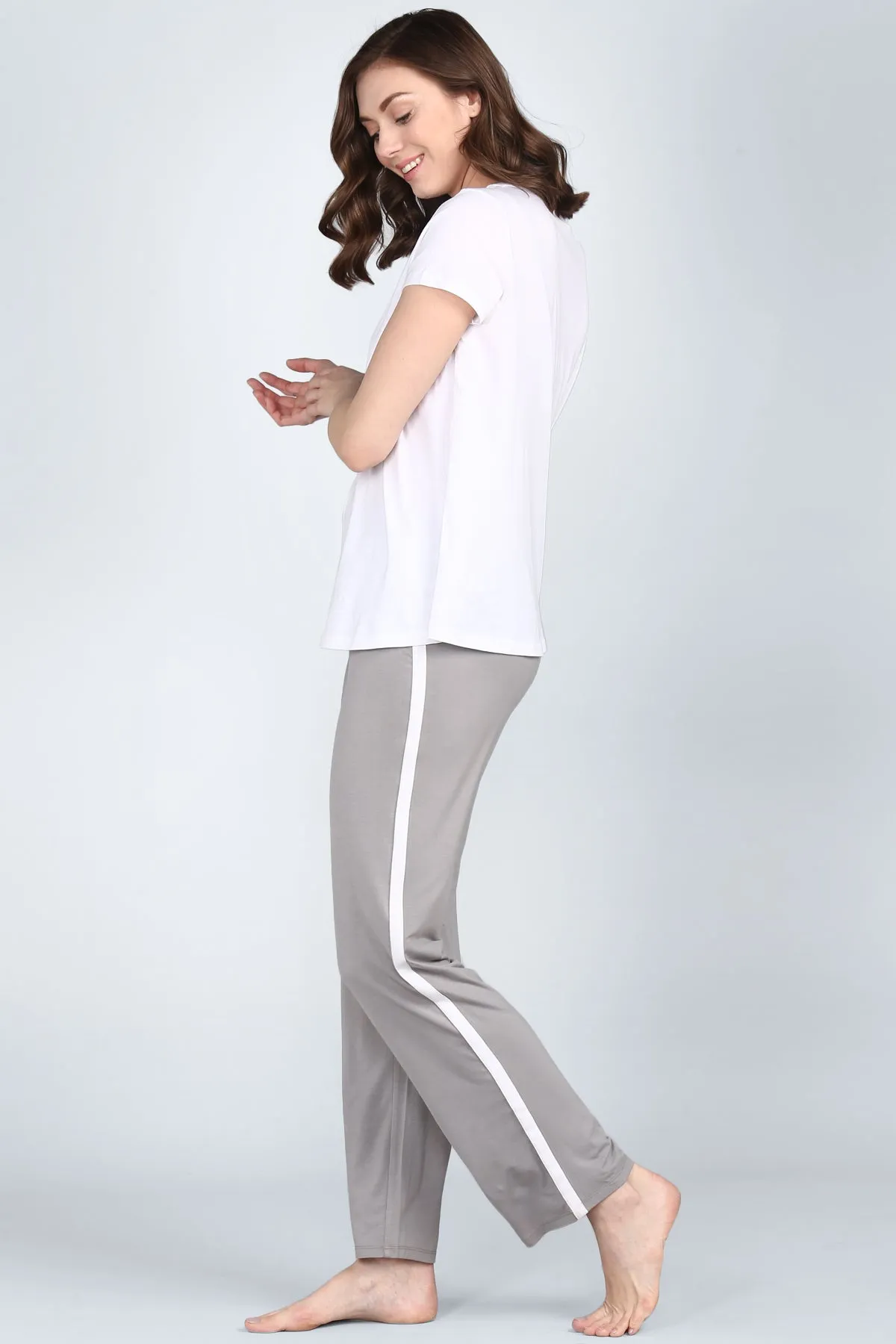 Deep Grey Pajama Set