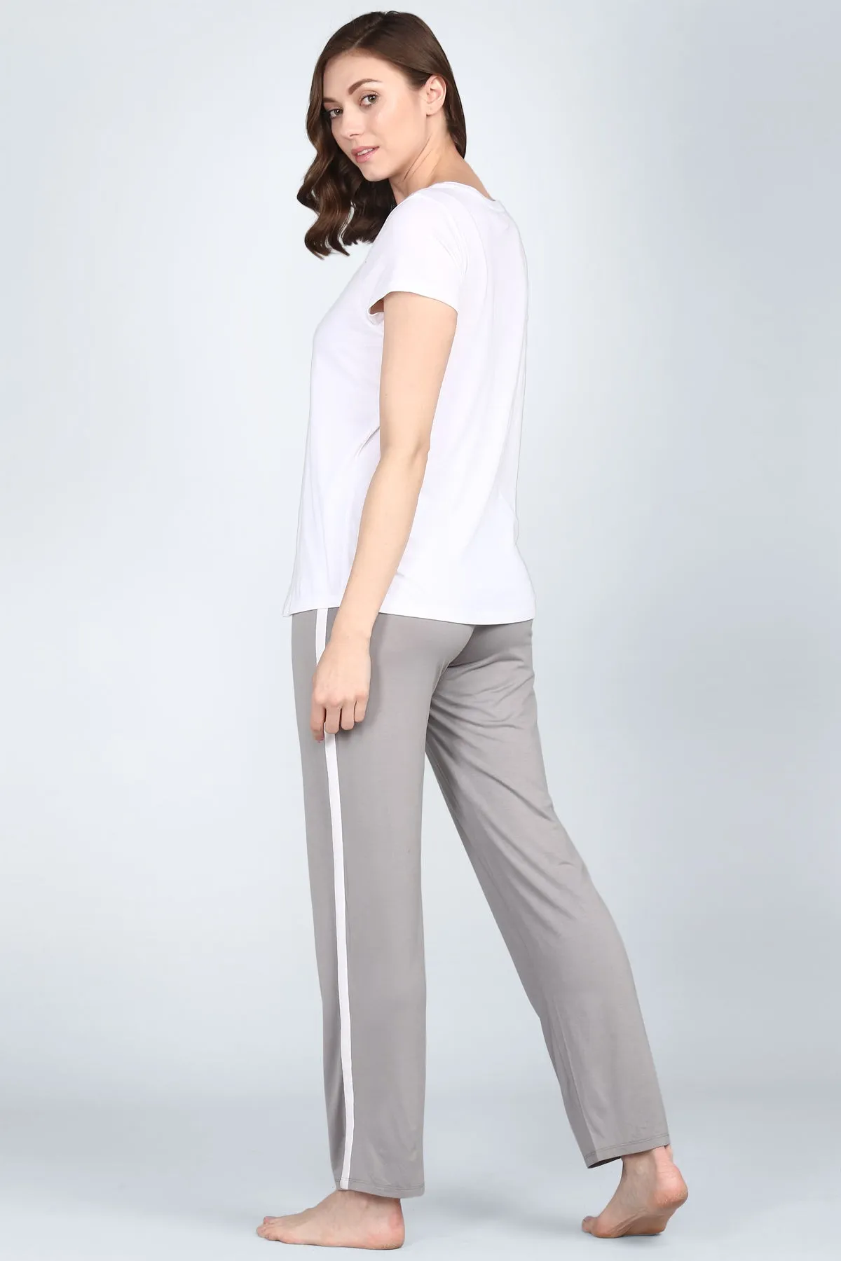 Deep Grey Pajama Set