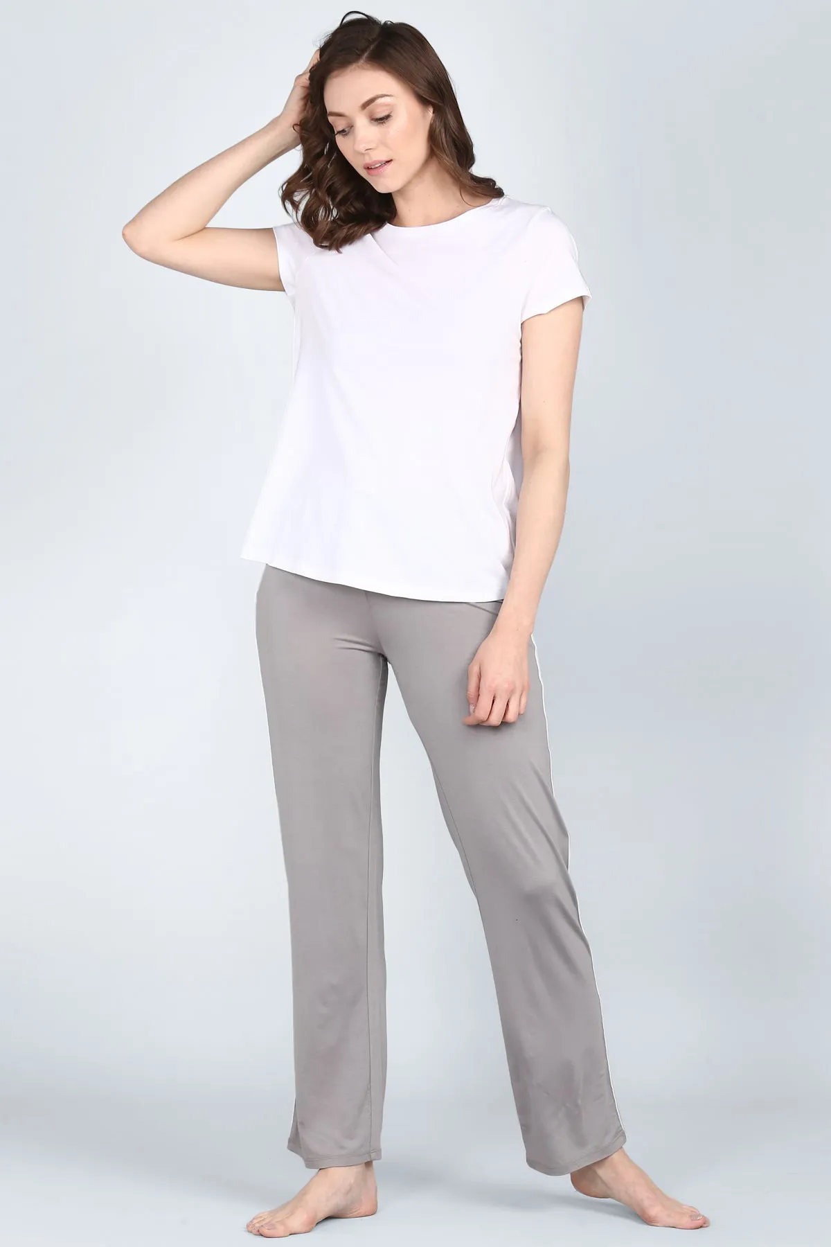 Deep Grey Pajama Set