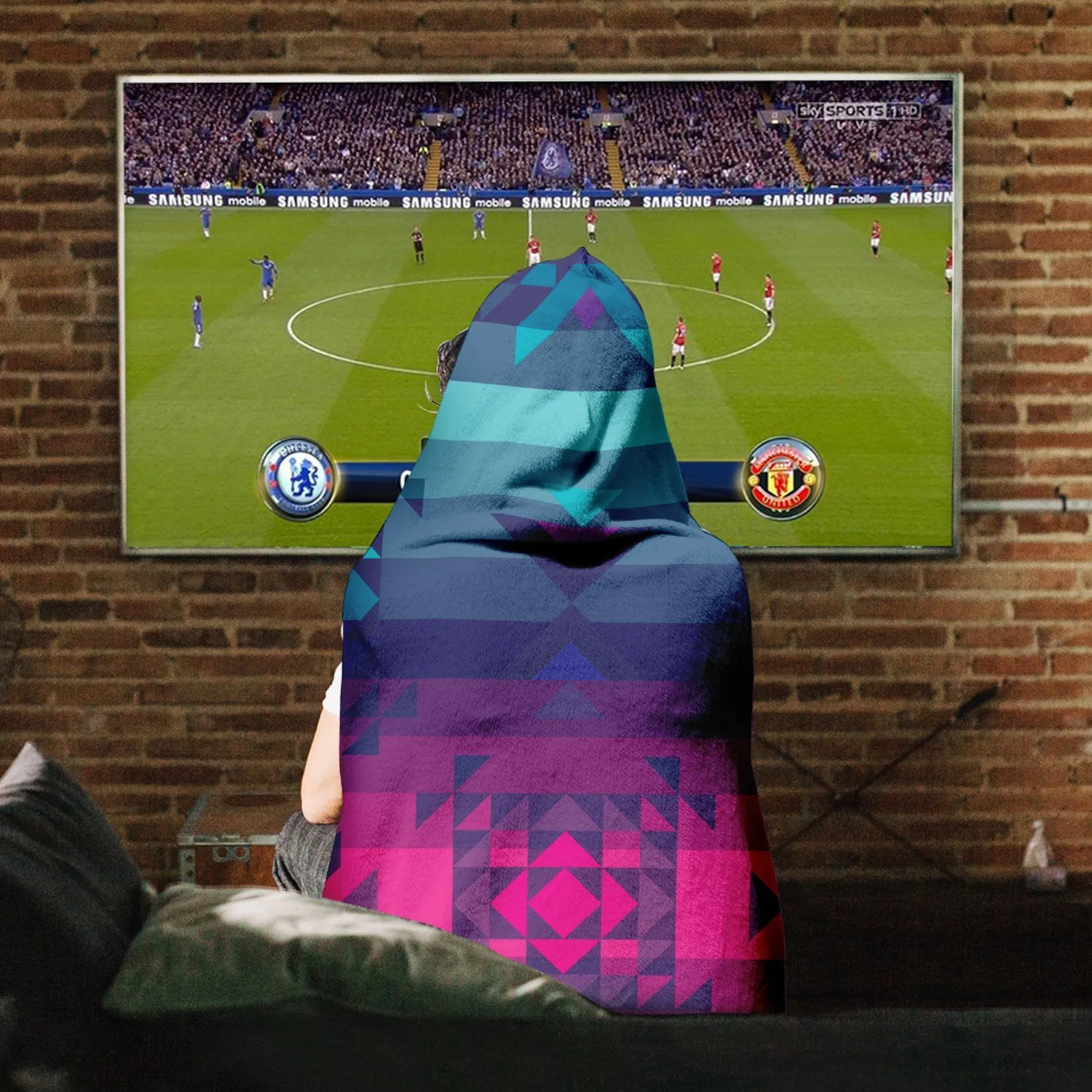 Dimensional Brightburn LG Hooded Blanket