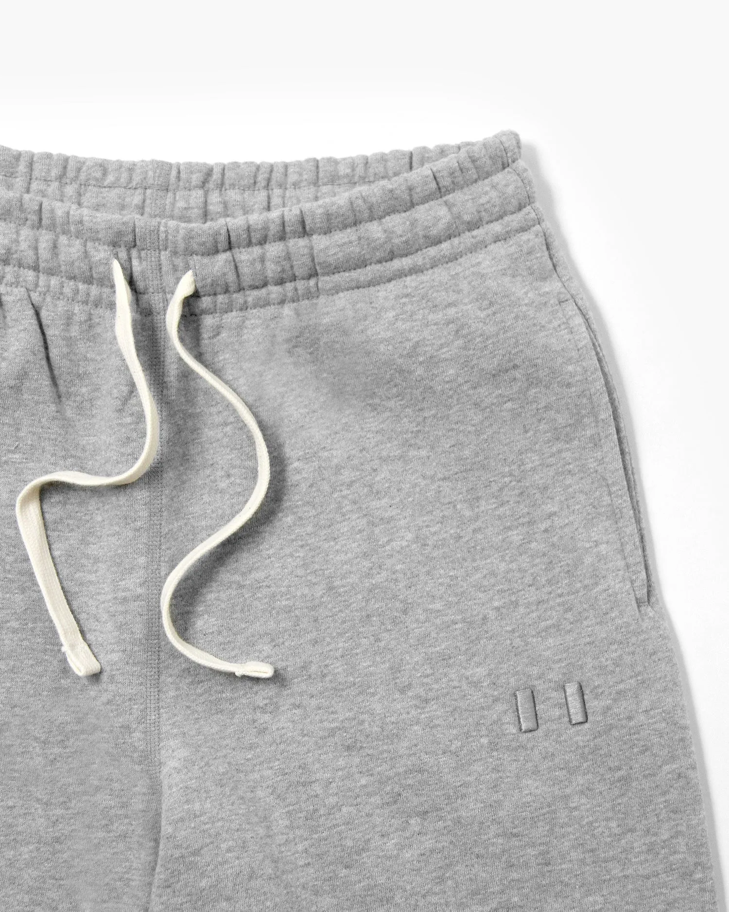 Flag Fleece Sweatpant Heather Grey - Unisex