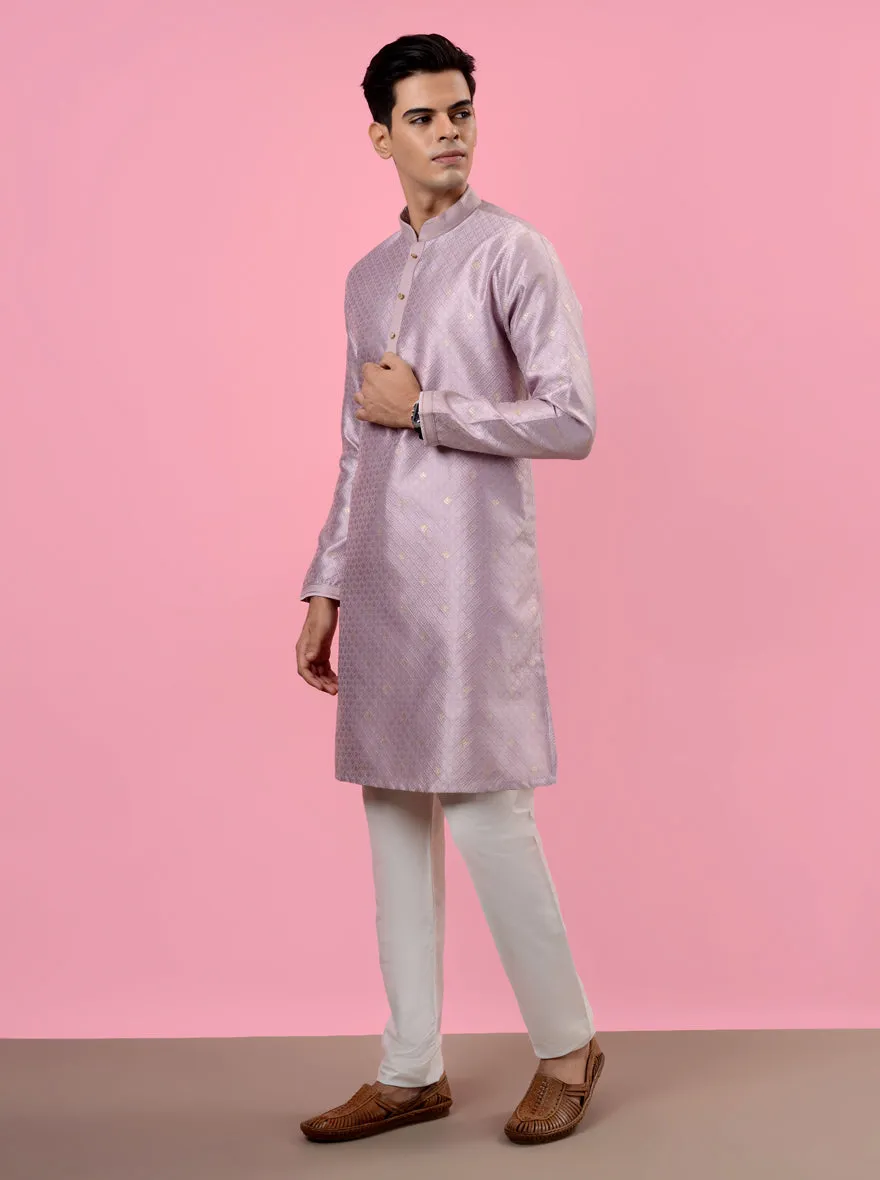 Garnet Pink Kurta Pajama | Azania