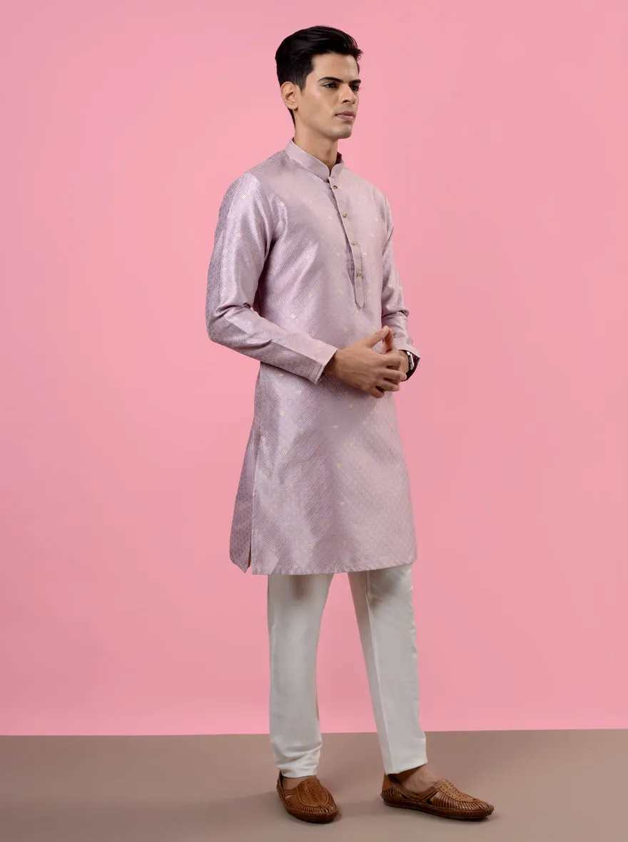 Garnet Pink Kurta Pajama | Azania