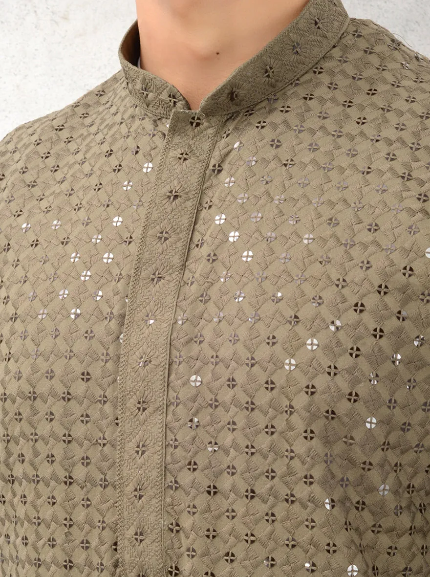 Green Kurta Pajama | Azania