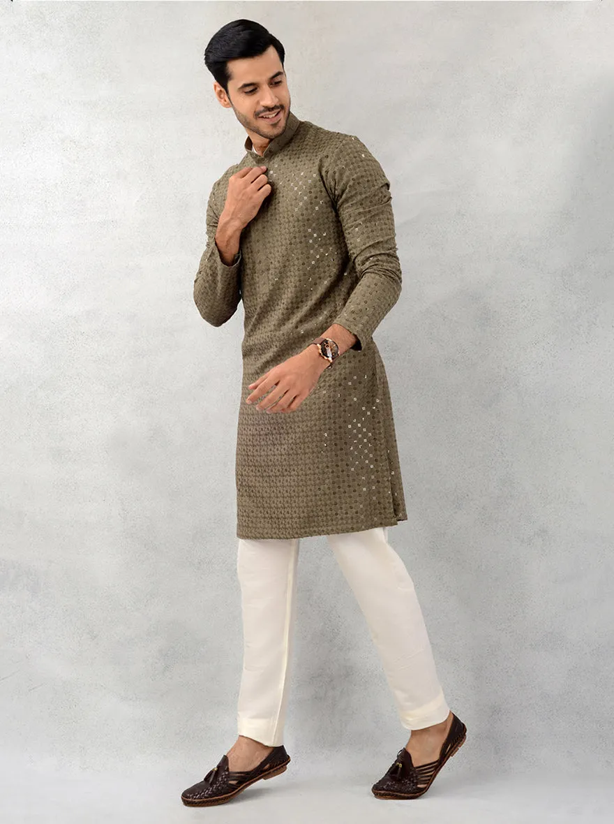 Green Kurta Pajama | Azania