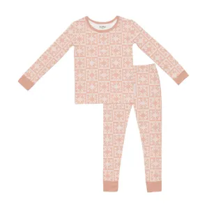 Hibiscus Quilt Kids Pajama Set