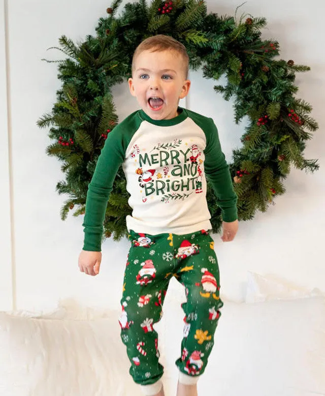 Lazyone Kid's Christmas Gnome PJ Set