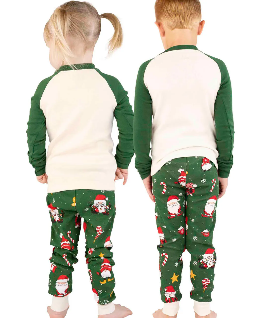 Lazyone Kid's Christmas Gnome PJ Set