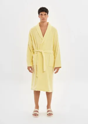 Lime Velour Bathrobe