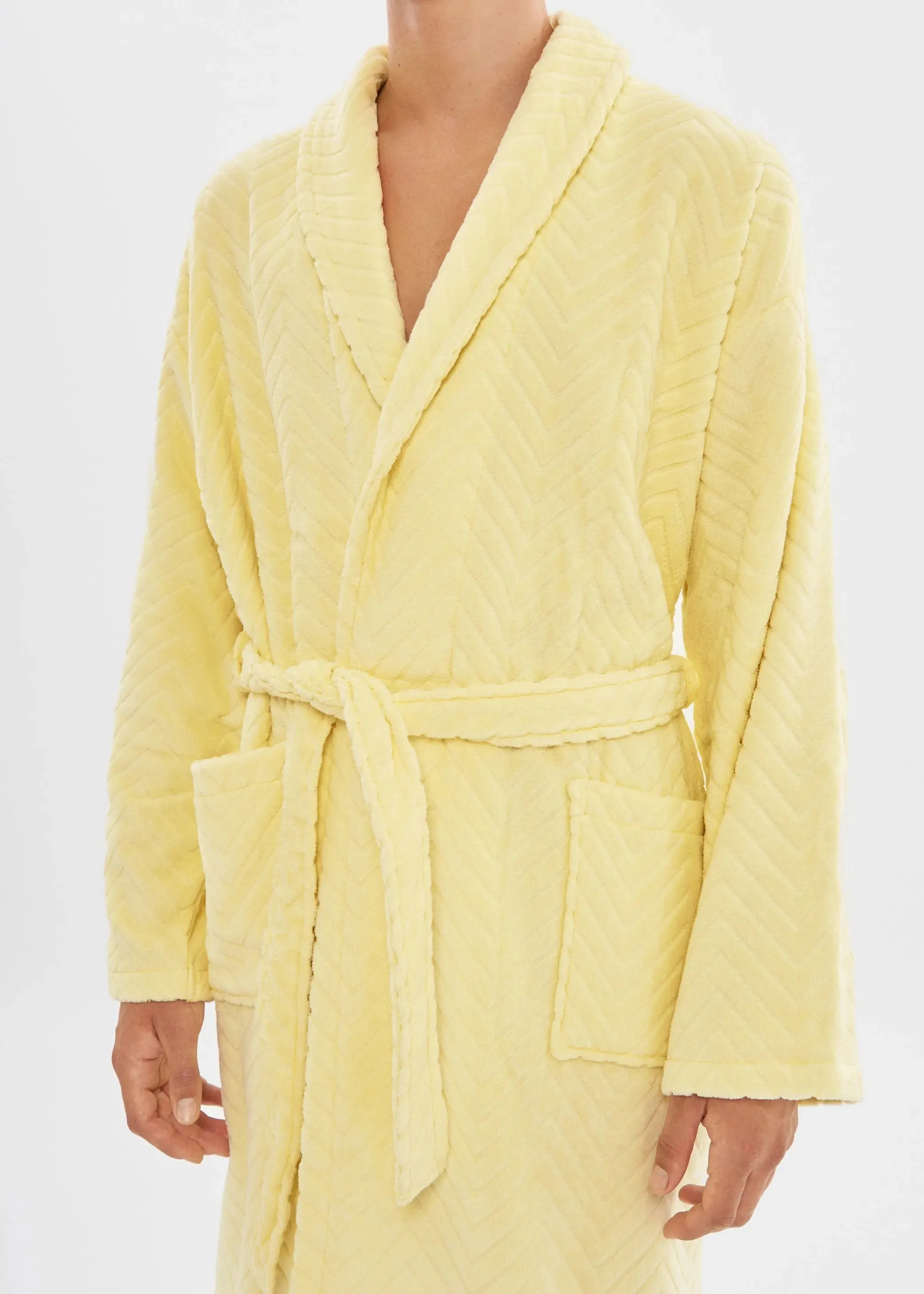 Lime Velour Bathrobe