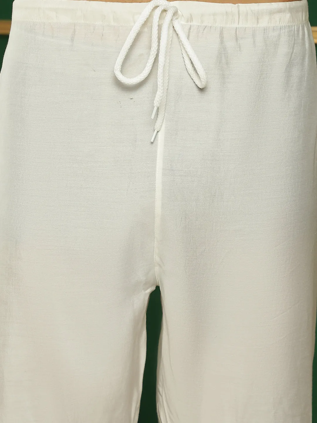 Men'S Foil Printed Kurta With Pyjama
