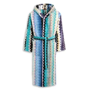 Missoni Home Giacomo Luxury Bathrobe, Colour 170 - High-Quality Plush, Comfort, and Style