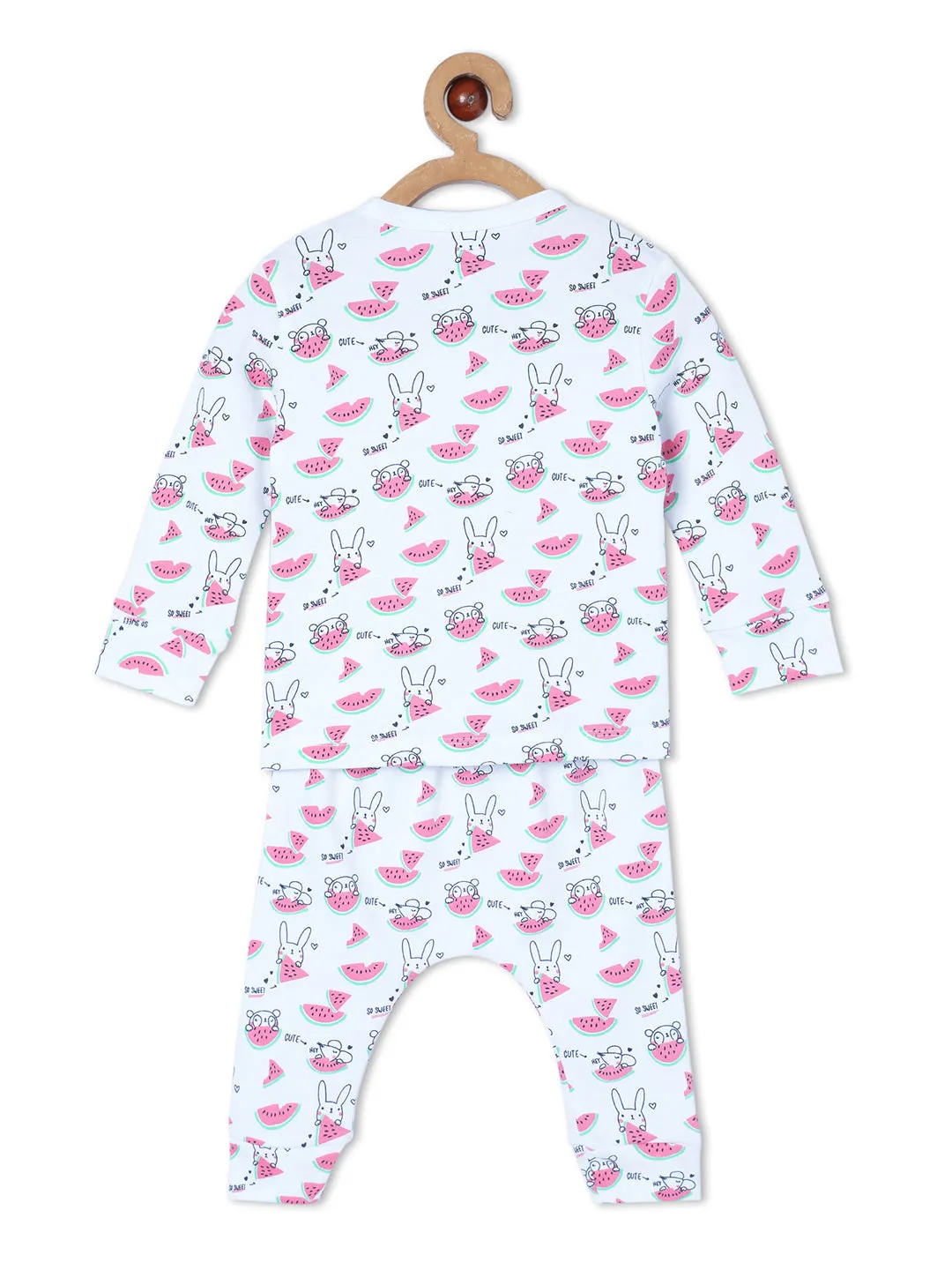 Newborn and Infant Pajama Set Combo of 3: Summer Melon-Fruitilicious-Mango Mia