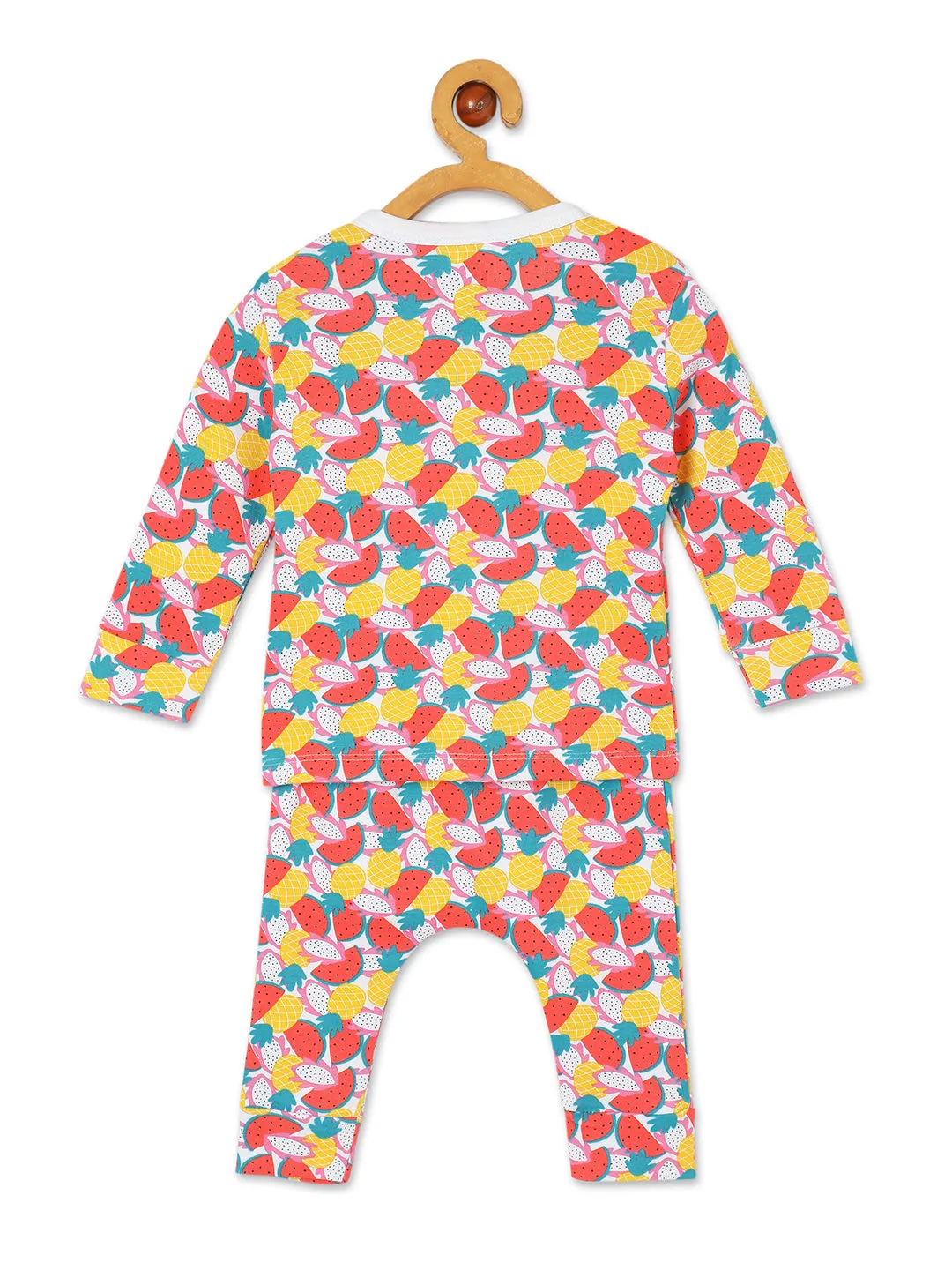 Newborn and Infant Pajama Set Combo of 3: Summer Melon-Fruitilicious-Mango Mia
