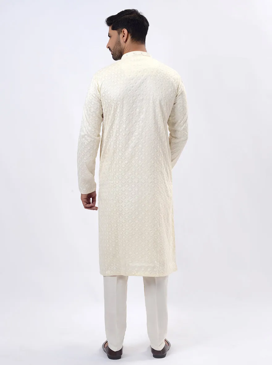 Off-White Kurta Pajama | TULA