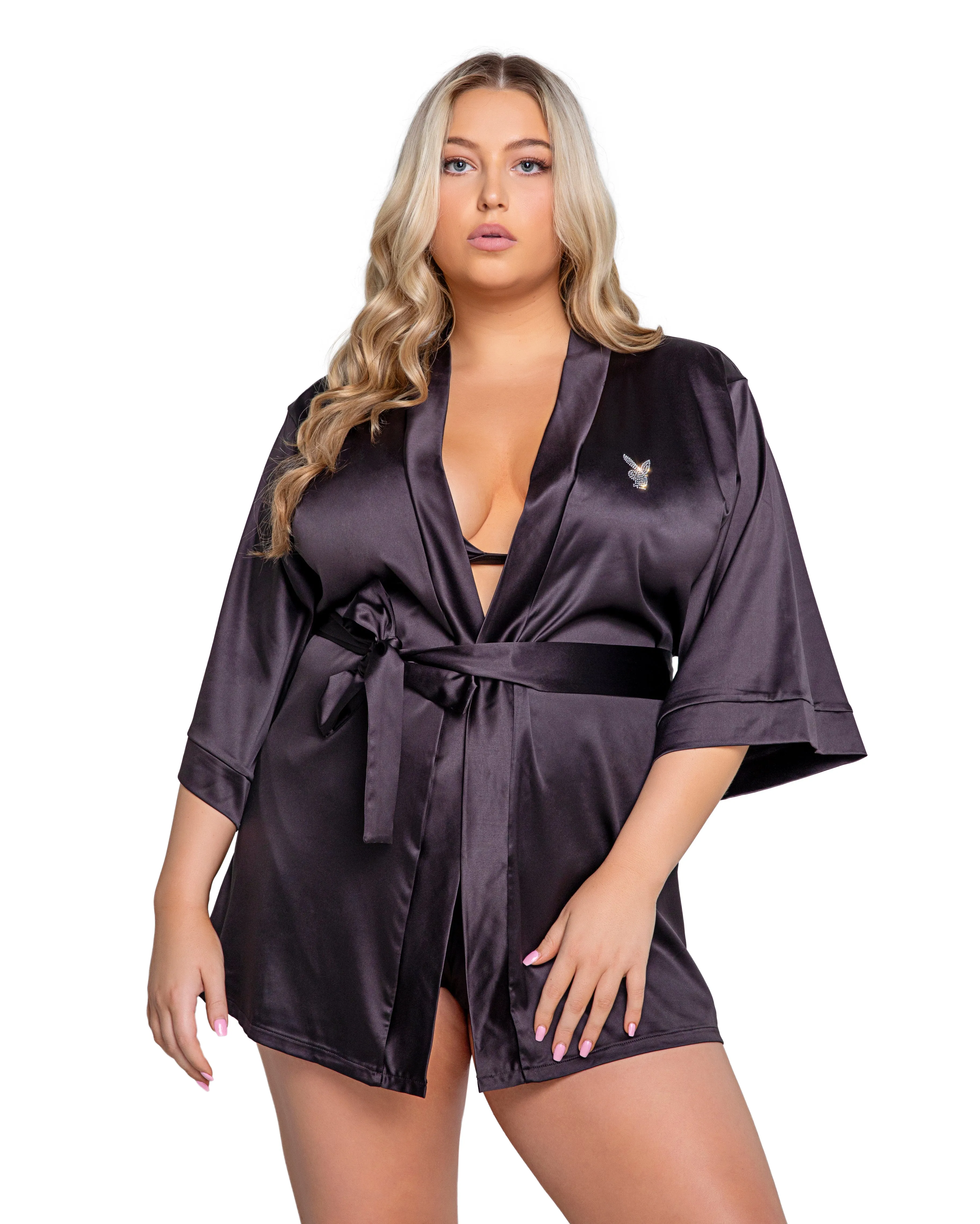 PBLI101 - Playboy Sparkling Bunny Robe