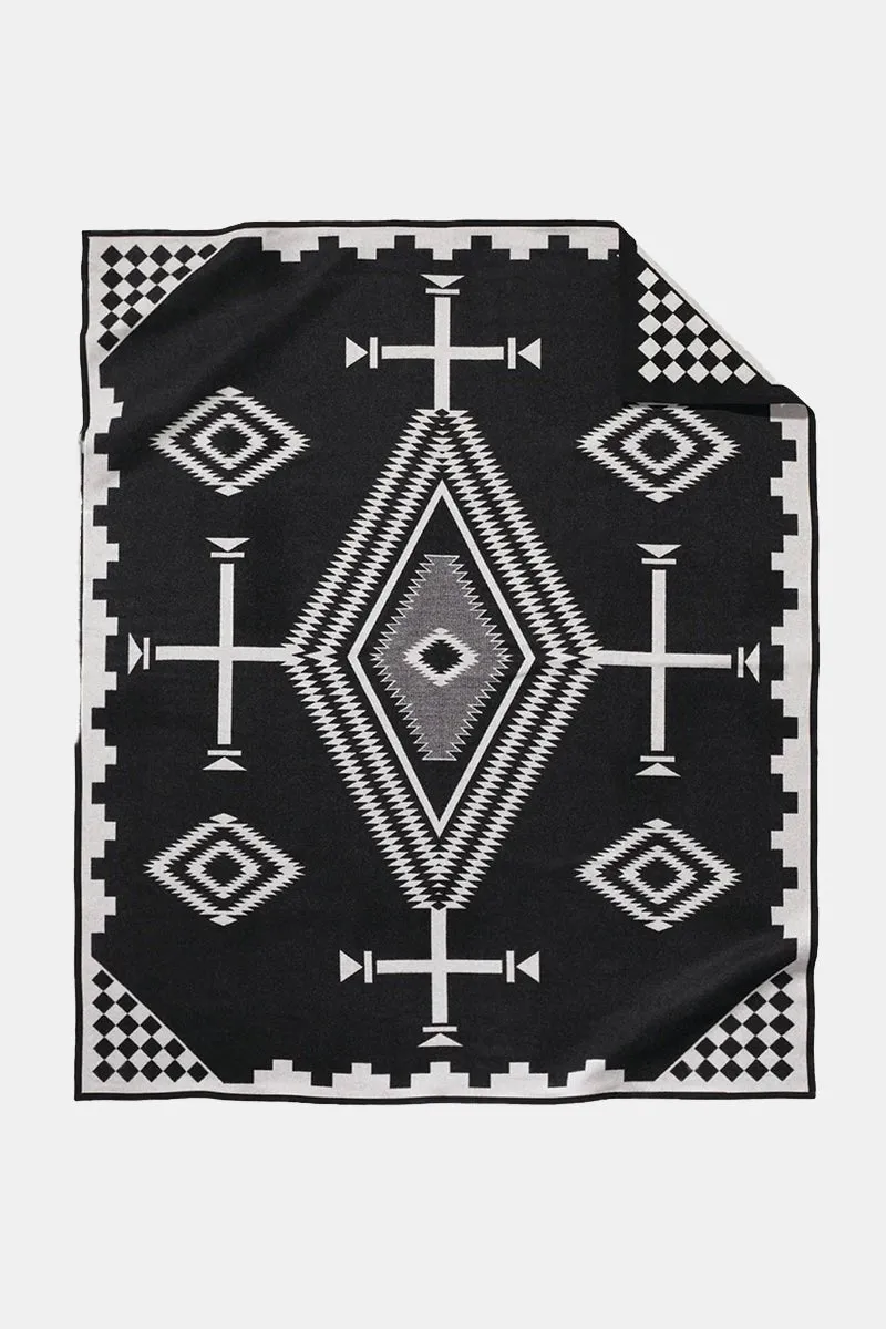 Pendleton PWM Unnapped Jacquard Robe (Los Ojos Black)