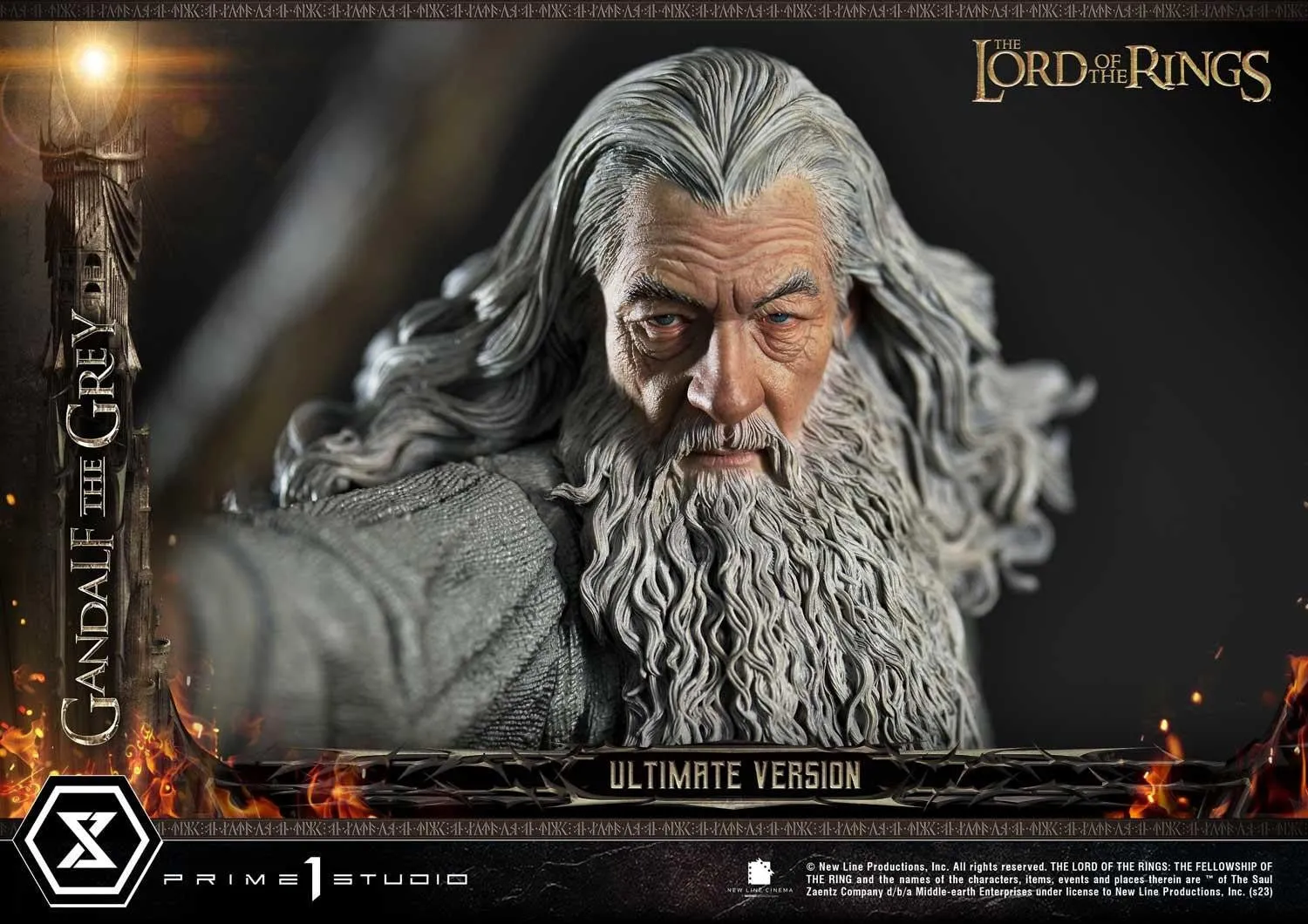 PRE-ORDER: Prime 1 Studio Premium Masterline The Lord of the Rings (Film) Gandalf the Grey Ultimate Version 1:4 Scale Statue