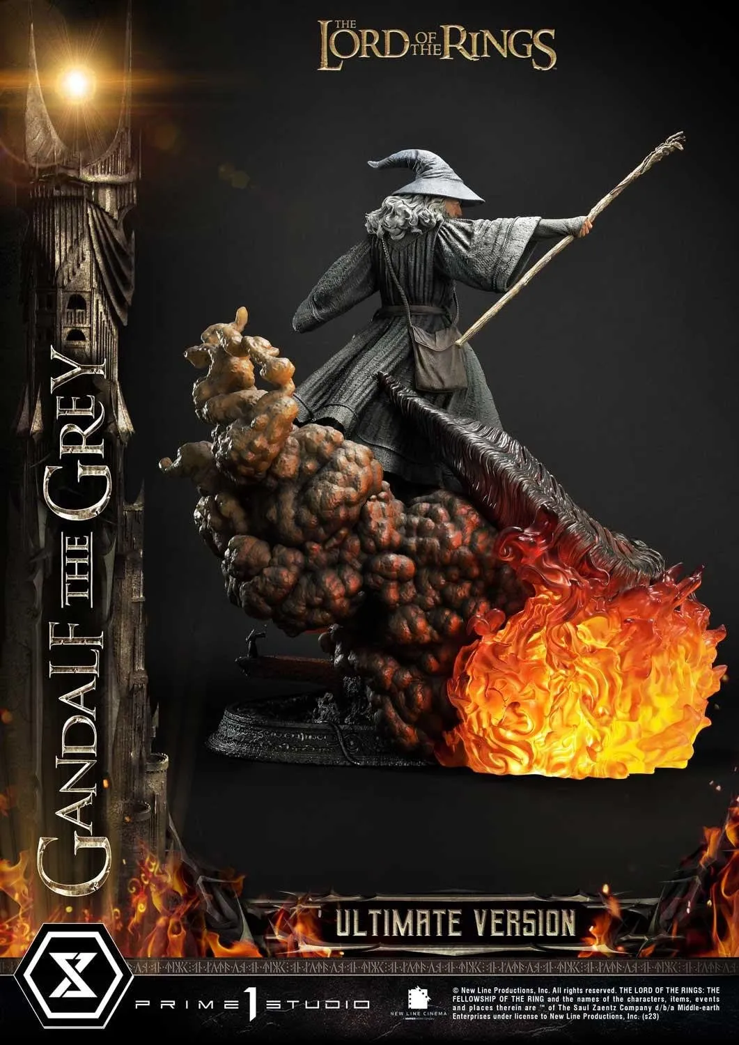 PRE-ORDER: Prime 1 Studio Premium Masterline The Lord of the Rings (Film) Gandalf the Grey Ultimate Version 1:4 Scale Statue