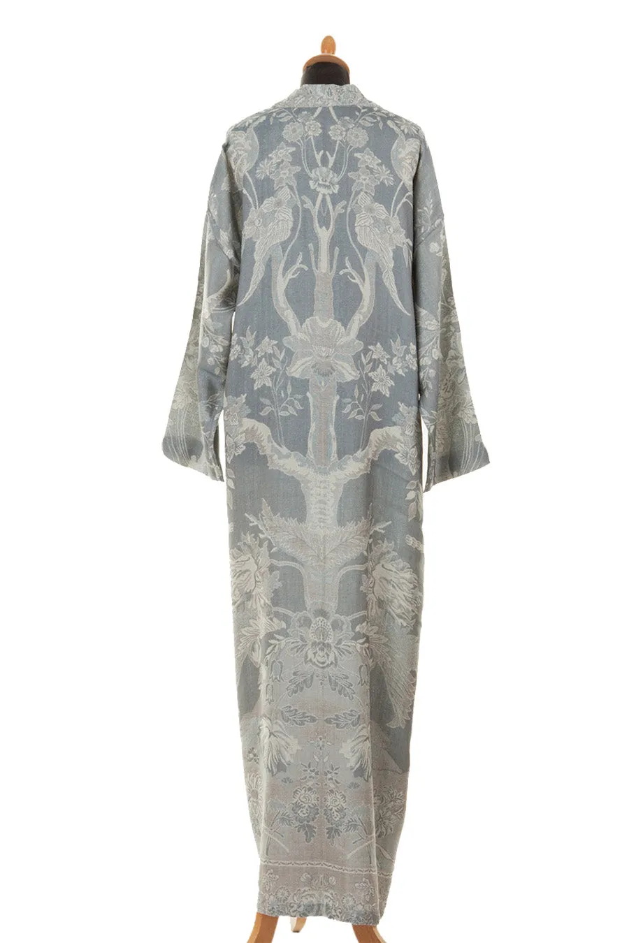 Reversible Dressing Gown in Wedgwood