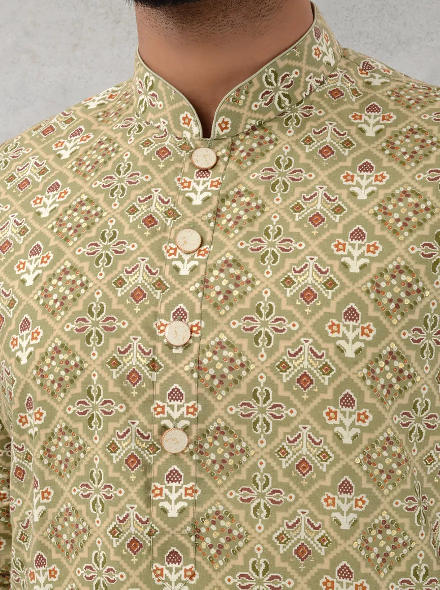 Sage Green Kurta Pajama | TULA