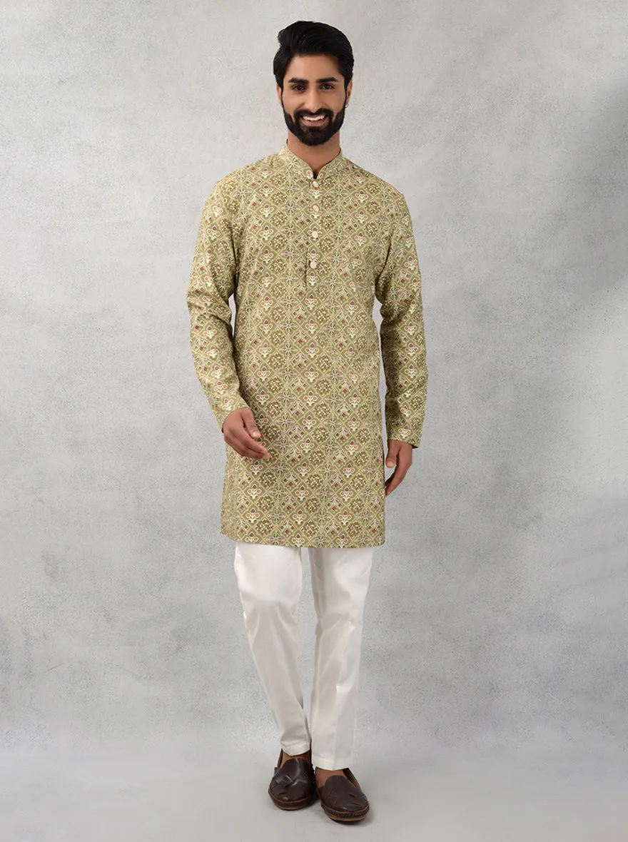 Sage Green Kurta Pajama | TULA
