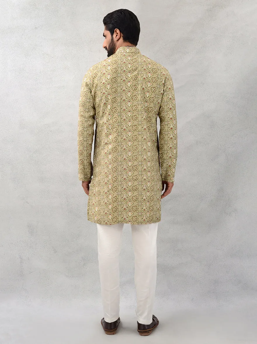 Sage Green Kurta Pajama | TULA