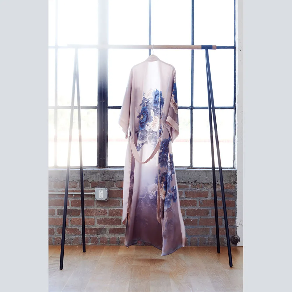 Silk Keina Long Kimono Robe