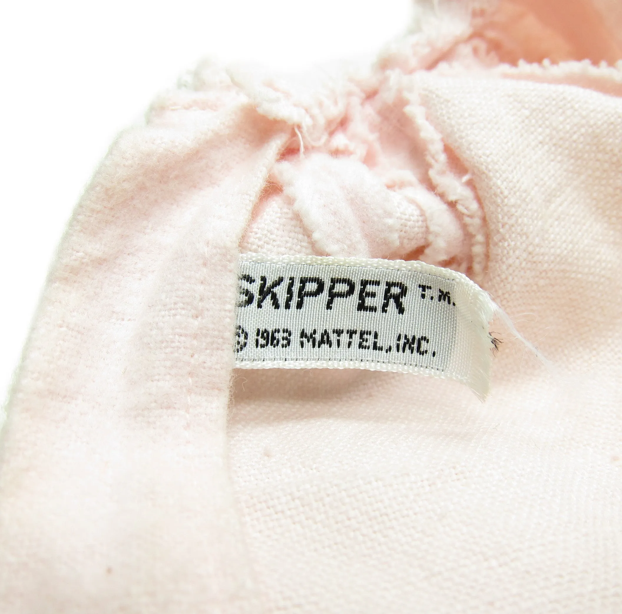 Skipper Dreamtime Robe Pink Flannel Barbie Nightgown #1909
