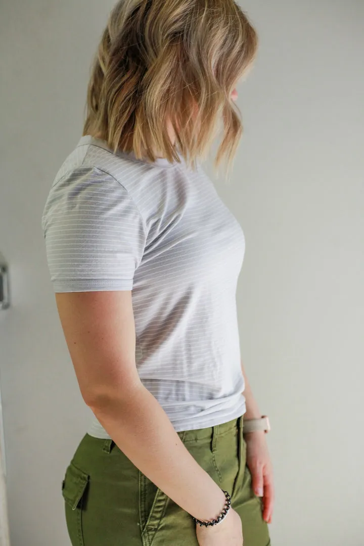 Slim Striped Tee