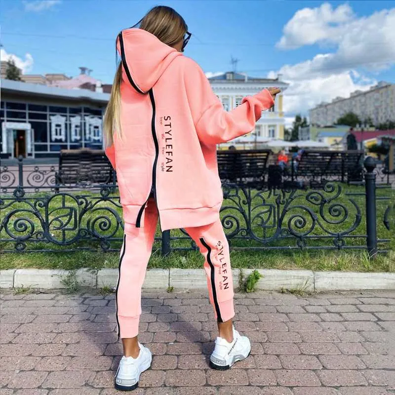 Stylefan Long Hoodie and Pants Set