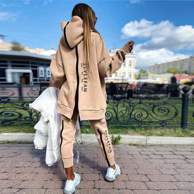 Stylefan Long Hoodie and Pants Set