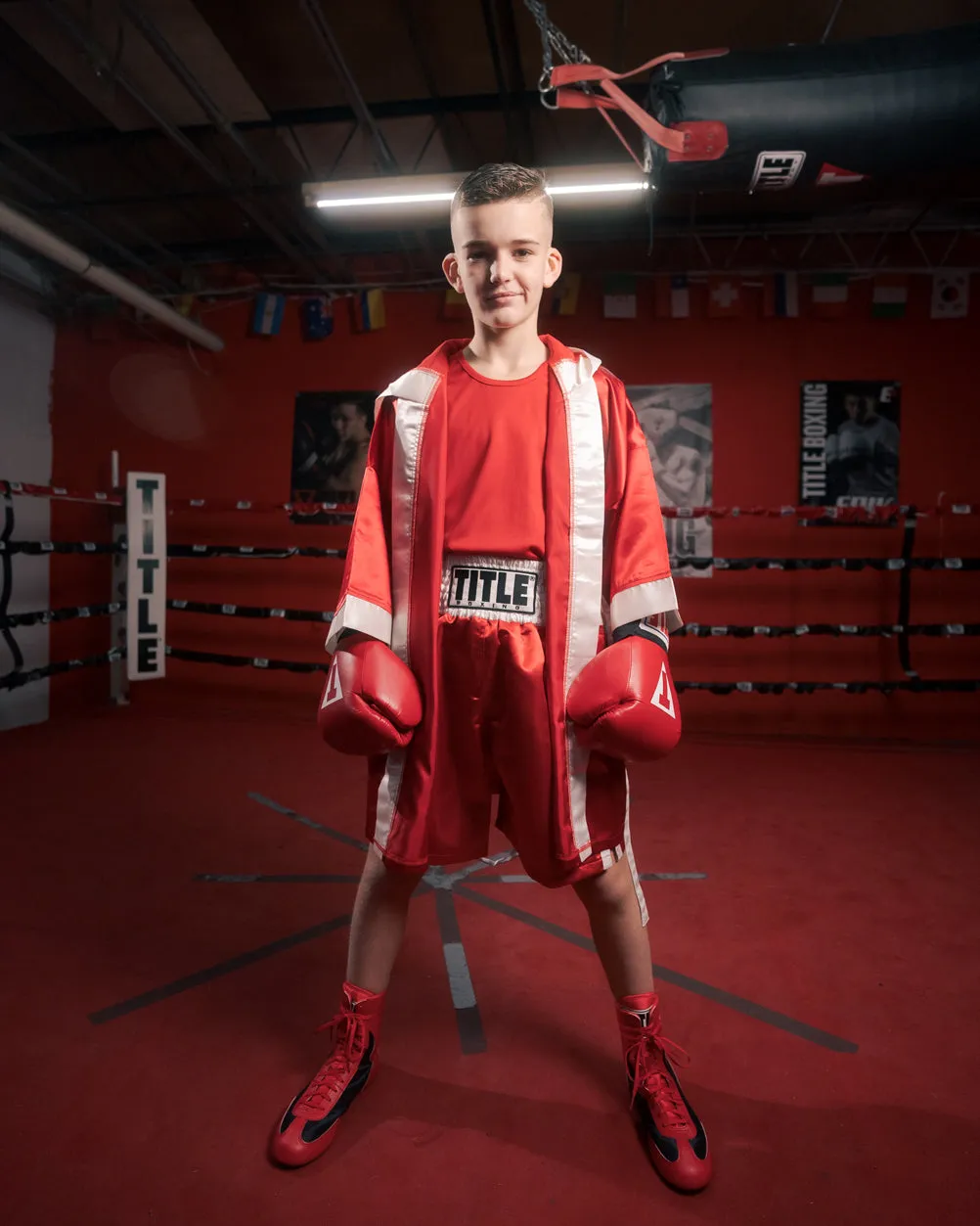 TITLE Boxing Fingertip Robe