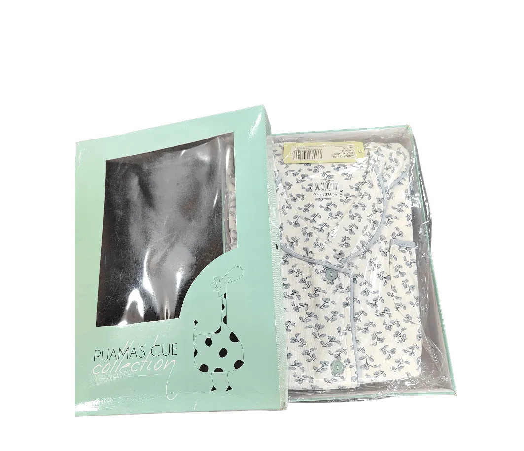 Women Cotton Pajama Set - Baby Blue