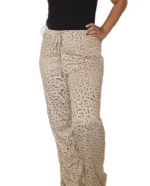 Women Pajama Pants - Tiger