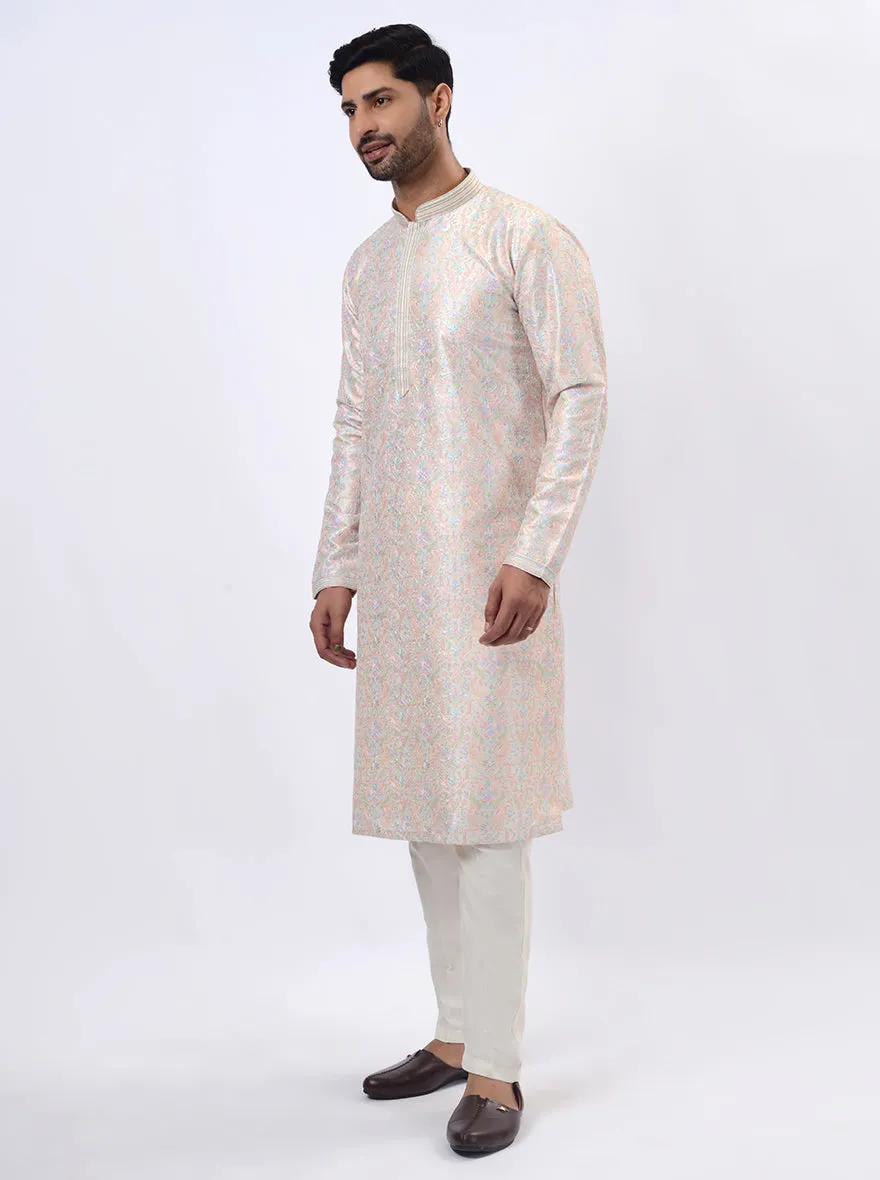 Yellow Grey Kurta Pajama | TULA