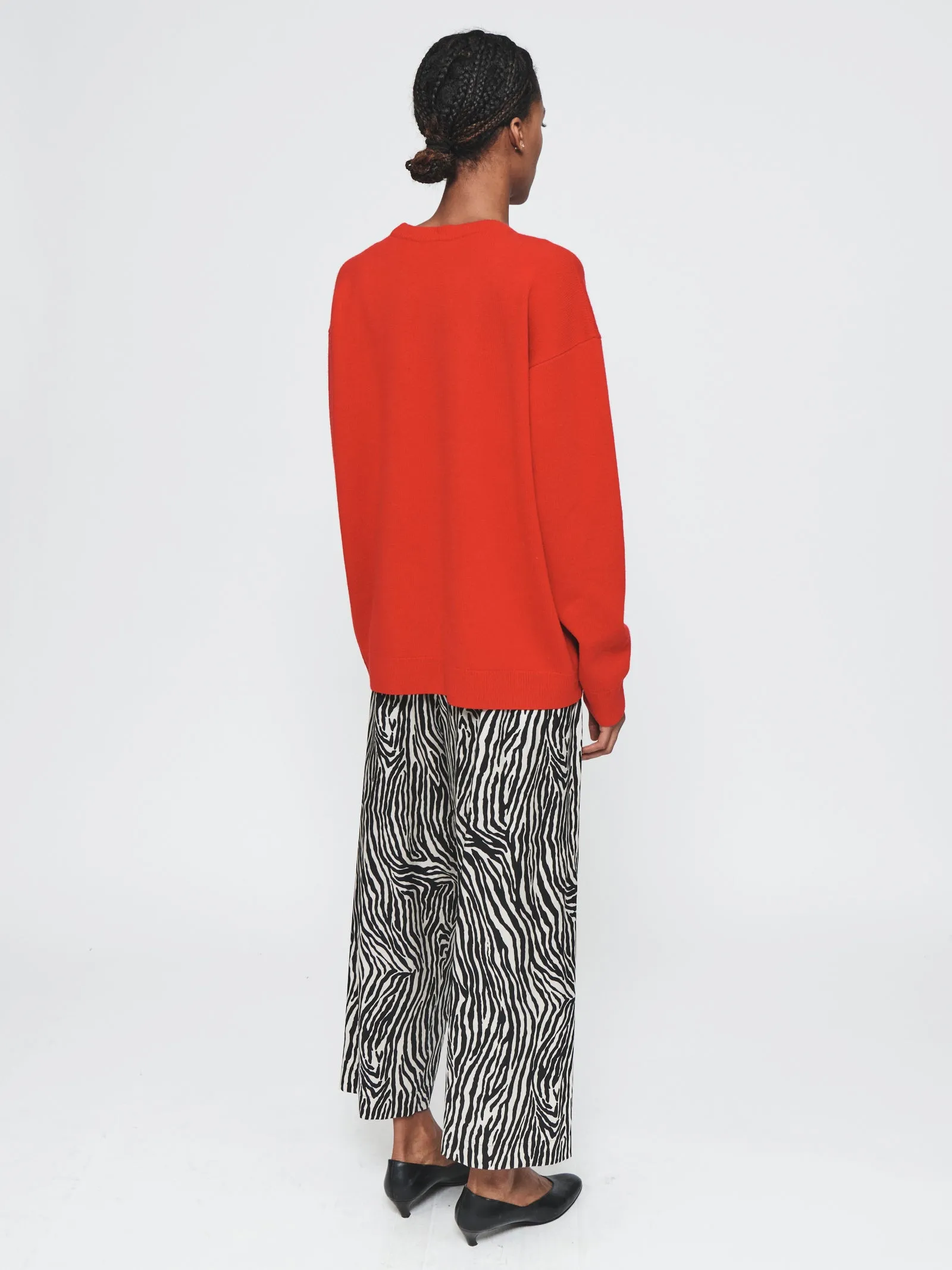 Zebra Printed Pajama Pant